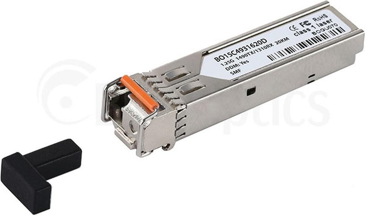 Produktbild BlueOptics 10056-BO. SFP Transceiver-Typ: Faseroptik, Maximale Datenübertragungsrate: 1000 Mbit/s, Schnittstell