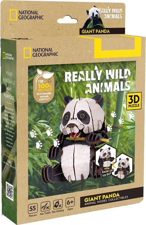 Image du produit Cubicfun 3D Puzzle Panda 55 Teile (55 pièces)