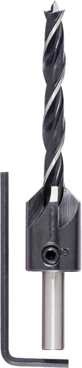 Produktbild Bosch Professional Zubehör Holzspiralbohrer mit 90°-Senker, 7 mm, 16 mm (7 mm)