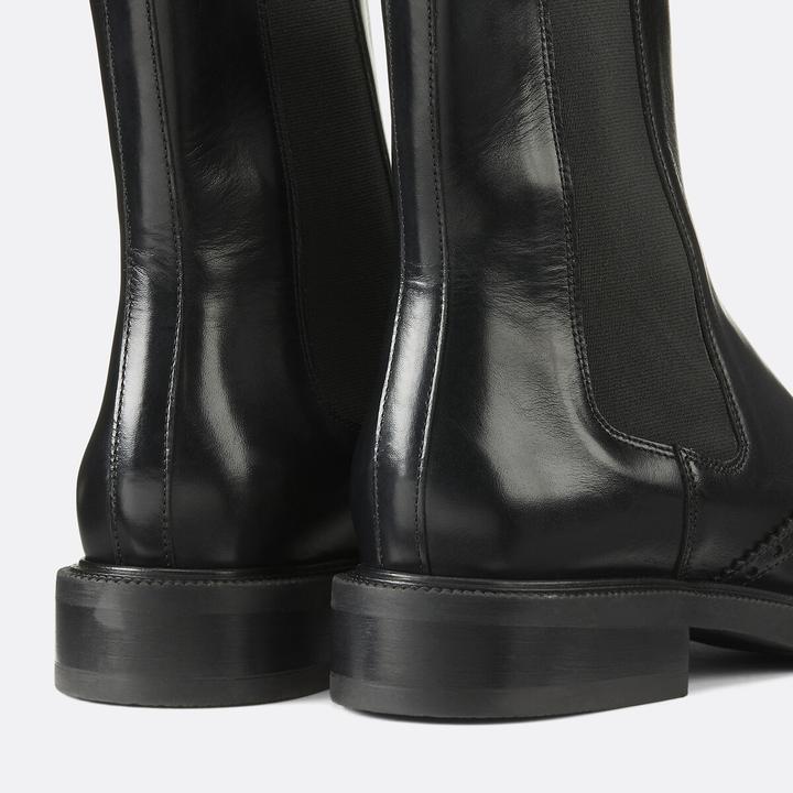 Actual product image La Redoute Collections Chelsea-Boots aus perforiertem Leder (38)