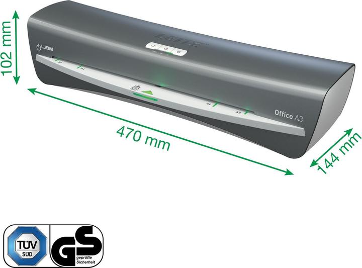 Actual product image Leitz iLAM Office (80 - 125 µm, A3)