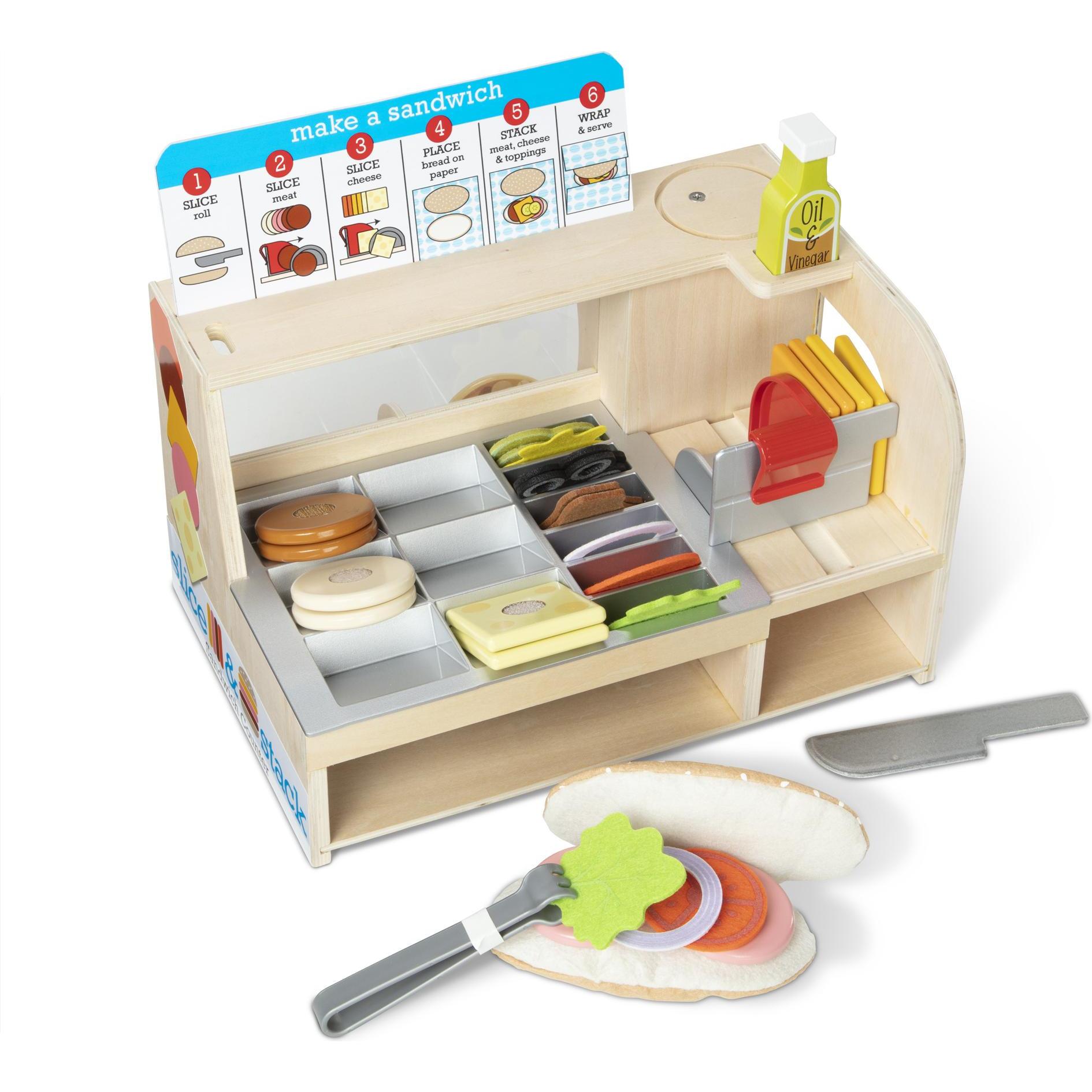 Melissa & Doug Sandwich Counter