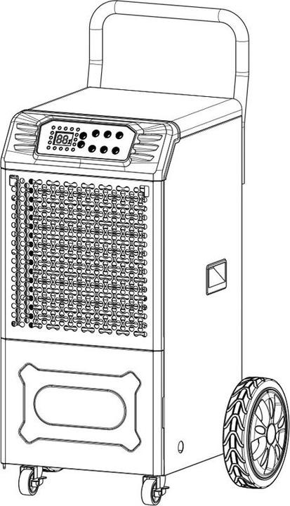 Produktbild Kibernetik FSP Pro Bauentfeuchter 70L (70 l/24h)