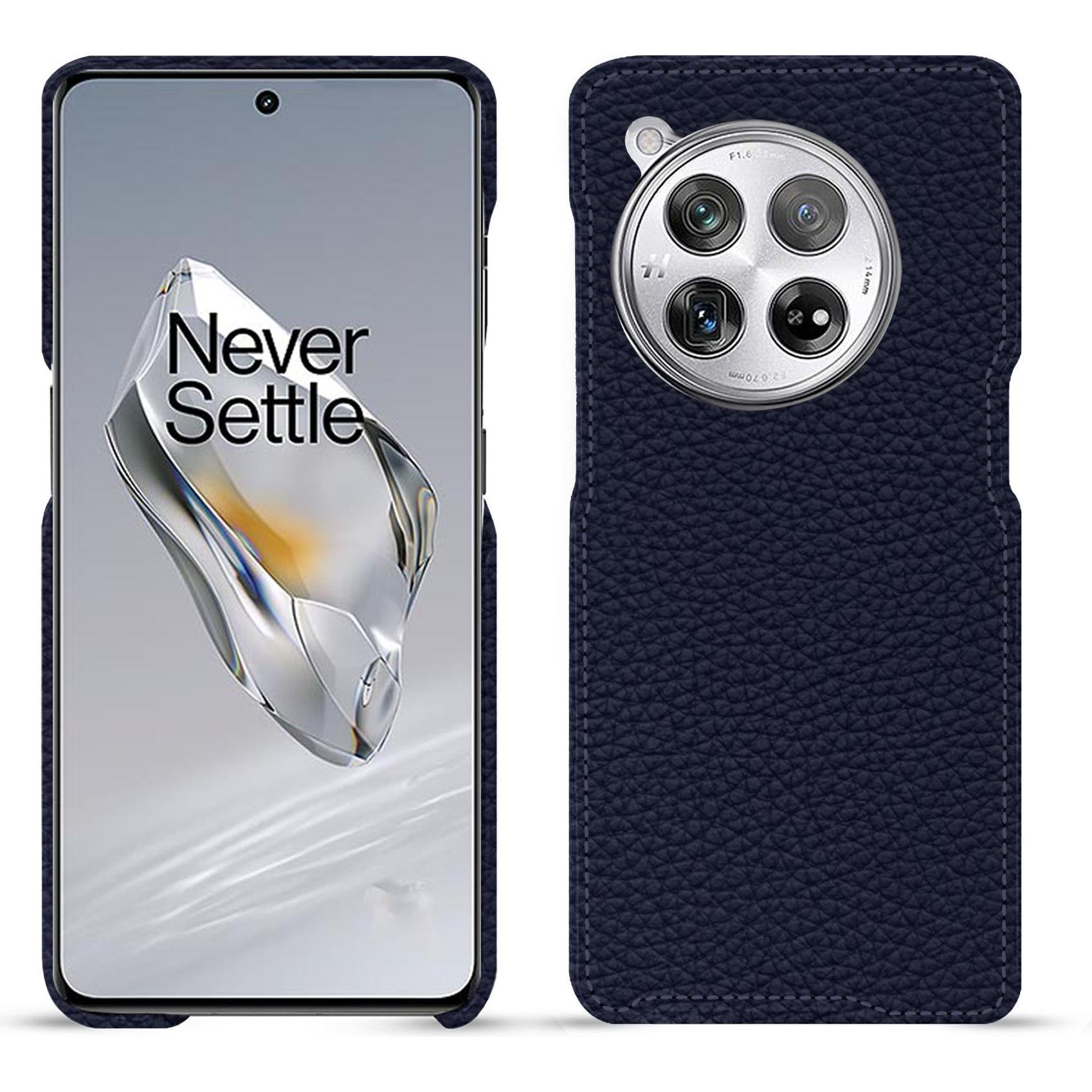 Noreve Lederschutzhülle (OnePlus 12), Smartphone Hülle, Violett