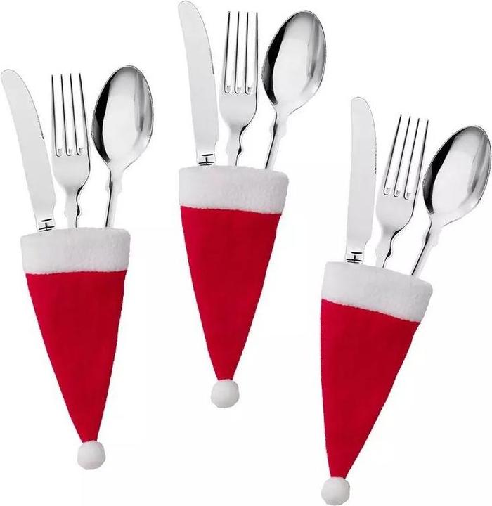 Actual product image PhoneLook Decorative little Santa hats for a festive atmosphere (pack of 10)