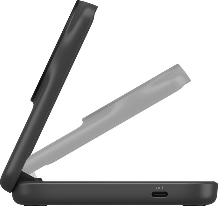 Produktbild Belkin UltraCharge 2-in-1 Qi2 Ladestation (25 W)