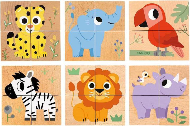 Actual product image Djeco Game & Co (4 pieces)