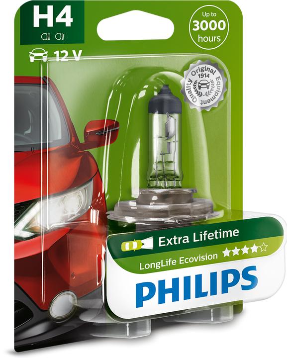 Produktbild Philips LongLife EcoVisio (H4)