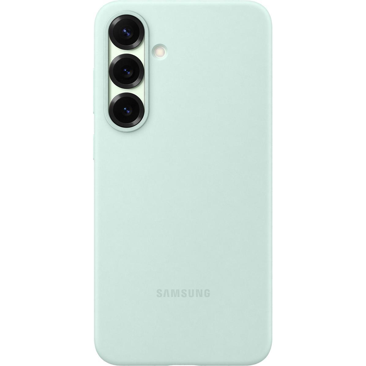 Samsung Silicone Case (Samsung Galaxy S25+), Smartphone Hülle, Grün