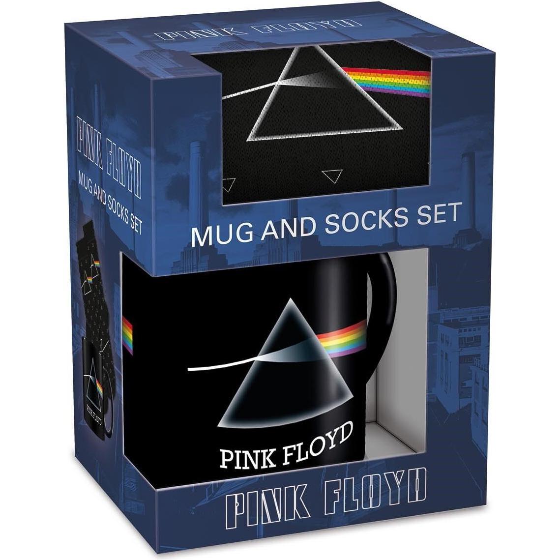 Thumbnail - Pyramid, Tasse, Pink Floyd - Coffret cadeau avec tasse 315ml et paire de chaussette EU 41-45 The Dark Side of the Mo (31...