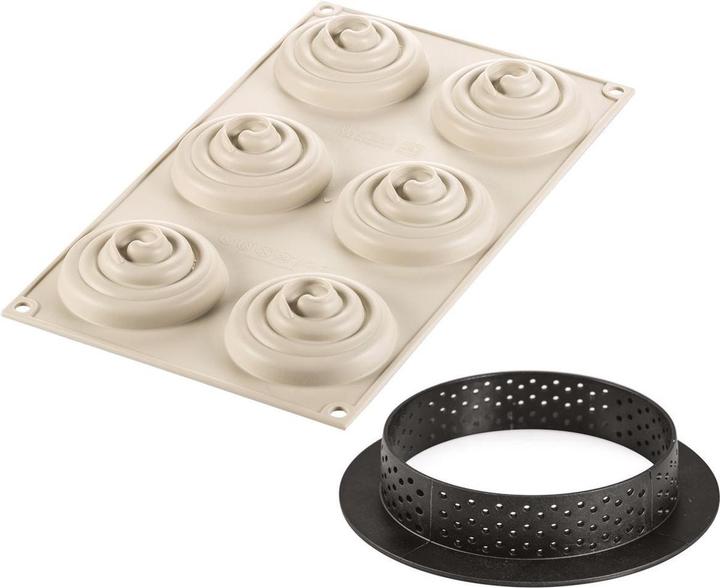 Actual product image Silikomart Moule en Silicone - Mini Twist (8 cm)