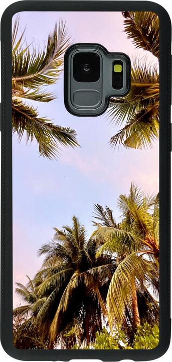 Image du produit PhoneLook Coque Silicone rigide noir Summer 2023 palm tree vibe (Samsung Galaxy S9)