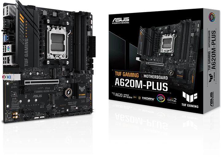 Productafbeelding ASUS TUF GAMING A620M-PLUS (AM5, AMD A620, mATX)