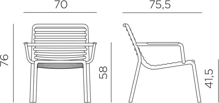 Actual product image Nardi Doga Relax