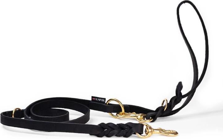 WalkFit - Walk'it Tracking Leash - Black - Medium 16mm-220cm (Cane, Passeggiare)