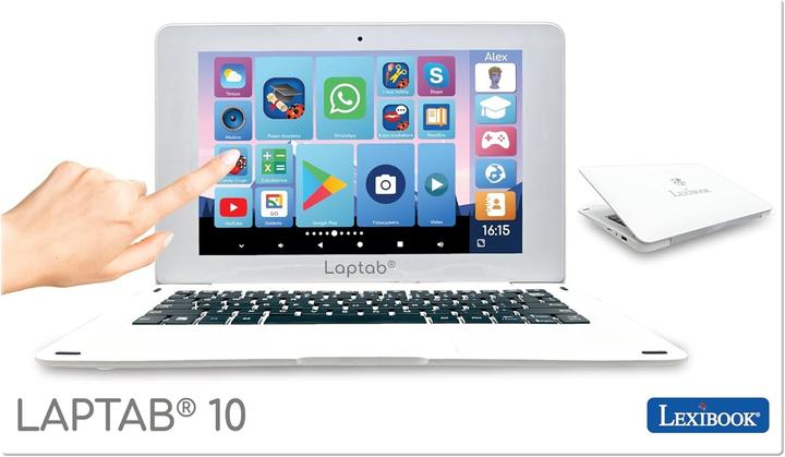 Immagine prodotto Lexibook Laptop touchscreen educativo per famiglie, divertente e sicuro, Android