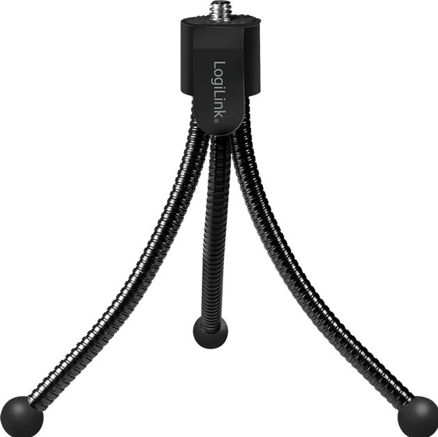 Immagine prodotto LogiLink Mini treppiede portatile, flessibile, max. 1 kg