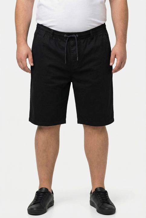 Produktbild Men+ Leinenmix-Bermuda, Relaxed Fit, Elastikbund (7XL)