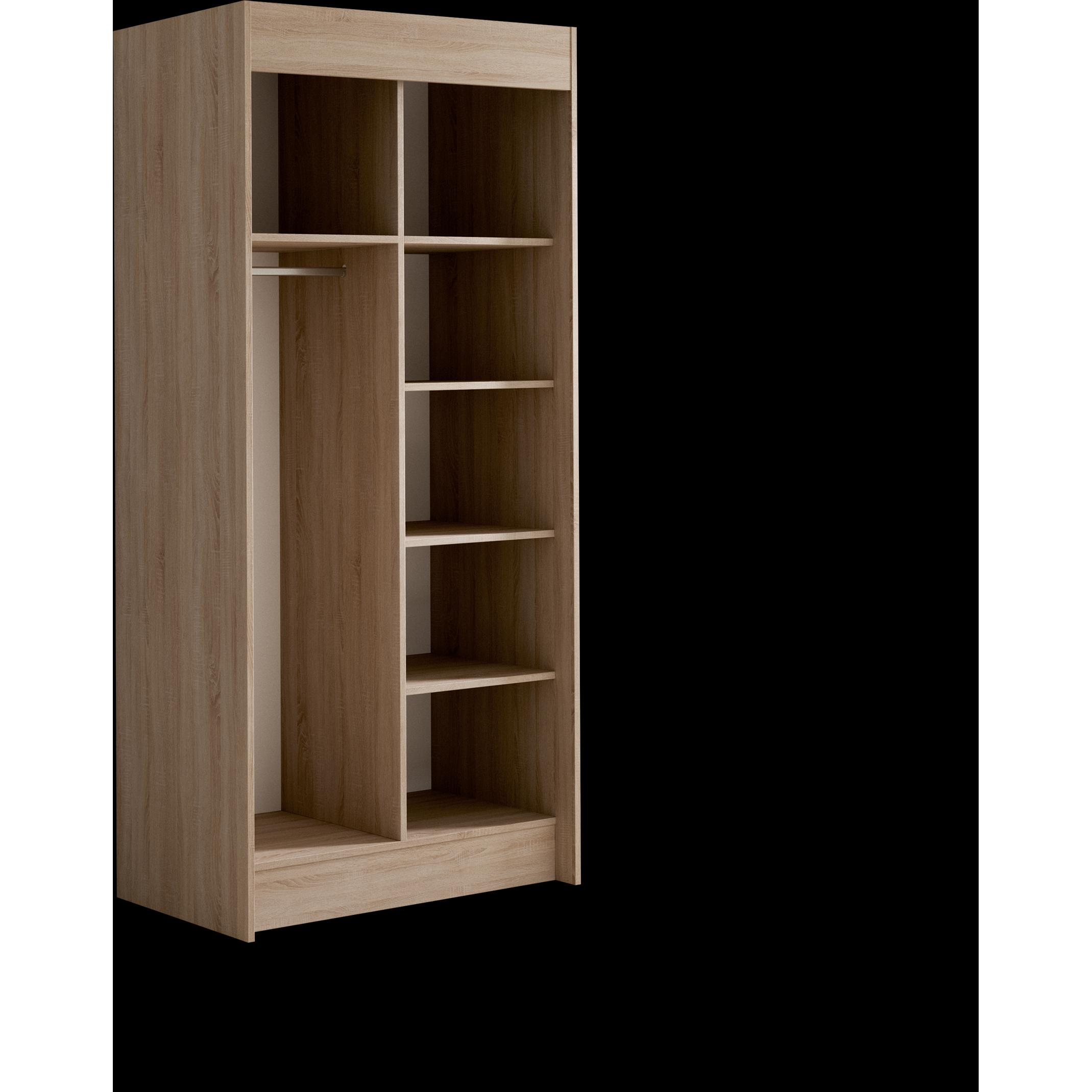 Thumbnail - ADRK Furniture, Kleiderschrank, Verspiegelter Schiebeschrank KARYL 100