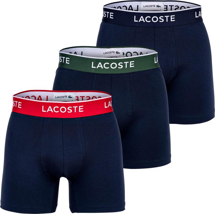 Red, Green, Dark Blue