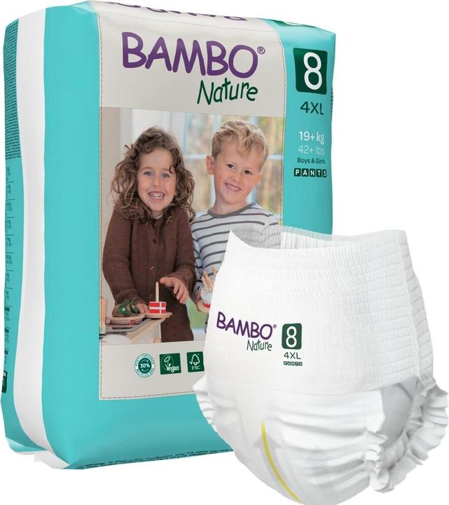Actual product image Bambo Nature Pants (Size 8, 16 Piece)