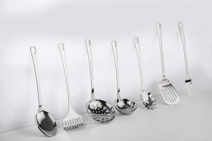 Actual product image Barazzoni Mediterranean Drum Kit 24 pieces composition 1810 made in Italy stainless steel 1810 (Casserole + stew pot, Pot, Stainless steel)