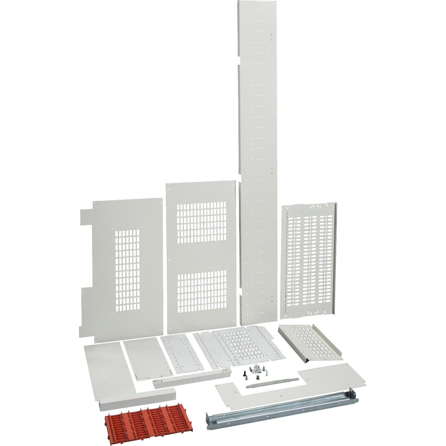 Schneider Electric Einbausatz Form 2 Vertikal T 600Mm 88002, Serverschrank Zubehör, Weiss