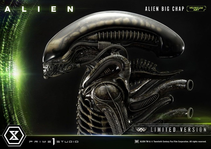 Image du produit Prime 1 Studio Aliens statuette 1/3 Alien Big Chap Museum Art Limited Version 85 cm