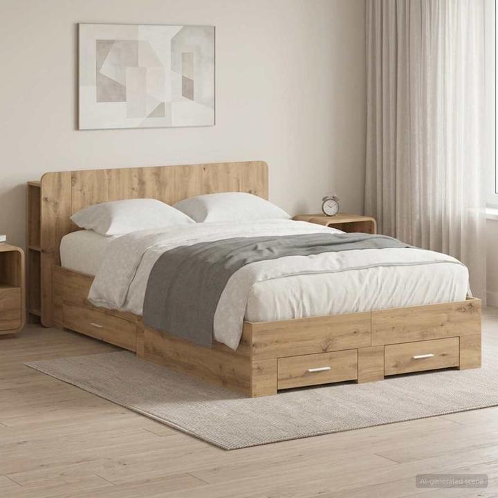 Produktbild vidaXL Bettrahmen (120 x 190 cm)
