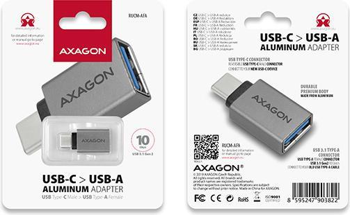 Actual product image Axagon C - A Adapter (USB-C, USB-A, 1.50 cm)