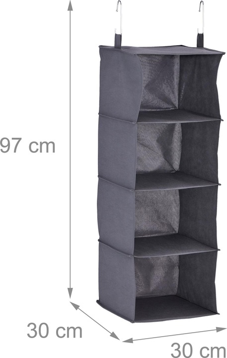 Actual product image Relaxdays Hanging shelf Wardrobe