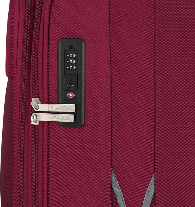 Actual product image Gabol Zambia 4-wheel suitcase set 3-piece with stretch fold (208 l)