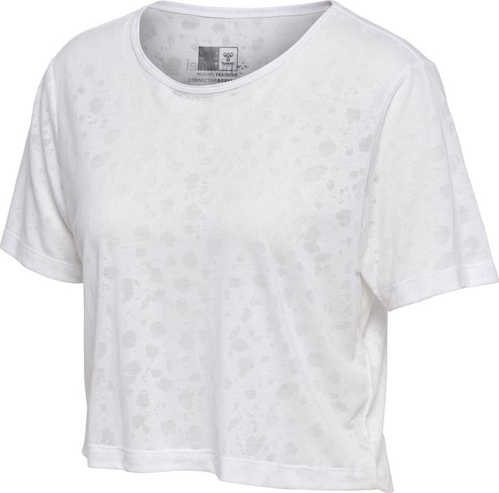 Actual product image hummel Hmlmt Iris Burnout Crop T-Shirt (S)