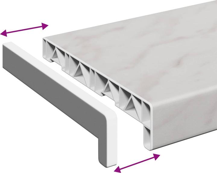 Actual product image vidaXL Innen Aussen Fensterbank
