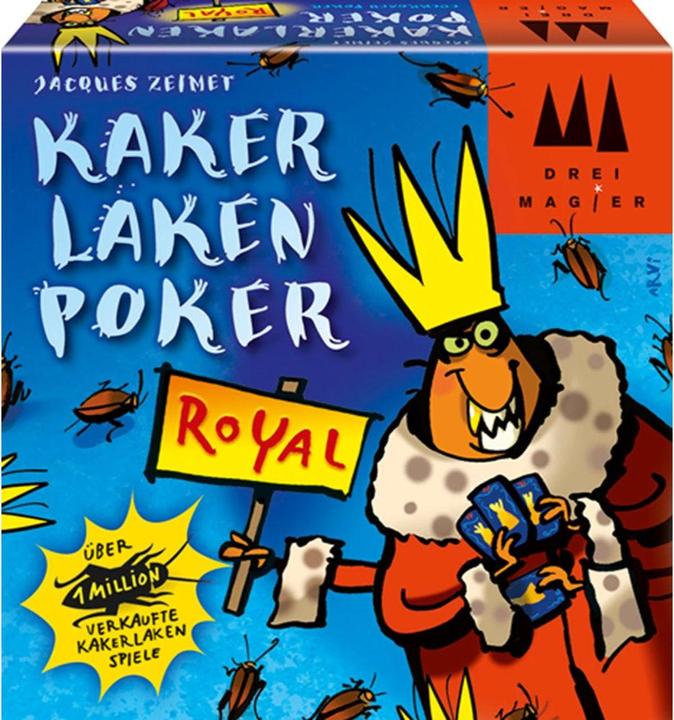 Produktbild Drei Magier Spiele Kakerlakenpoker Royal (Deutsch, Französisch, Italienisch)
