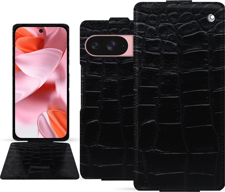 Actual product image Noreve Vertical leather shell (Google Pixel 9)