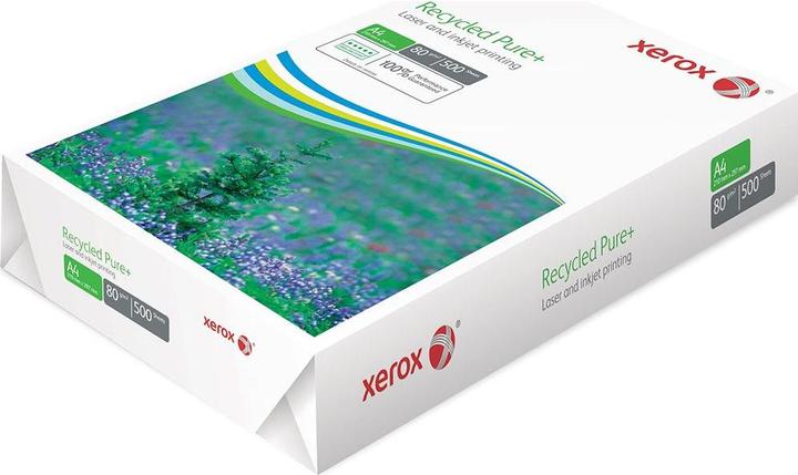 Produktbild Xerox Kopierpapier Recycled Pure + A4, Weiss, 80 g/m², 2500 Blatt (A4, 2500 Blätter, 80 g/m²)