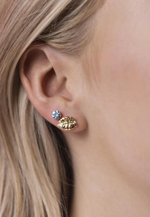 Produktbild Peers Hardy STITCH - Blue & Gold - 3 Pairs de Clous d'Oreilles - Laiton Plaqué (Sterling Silber)