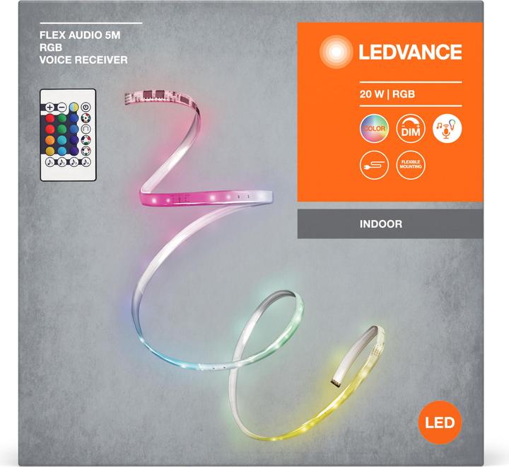 Actual product image Ledvance LED-Stripe (RGB, White, 500 cm, Indoor)
