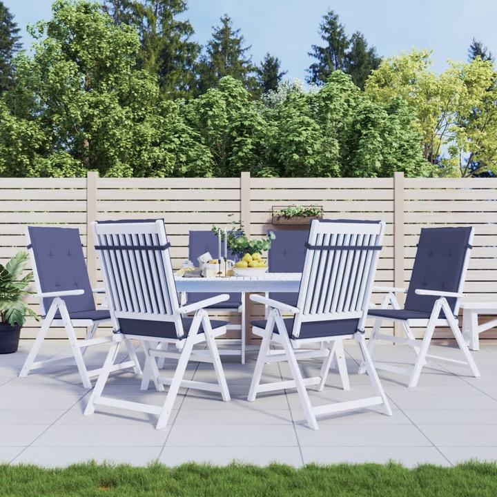 Produktbild vidaXL Gartenstuhlauflage für Hochlehner (120 x 50 cm)