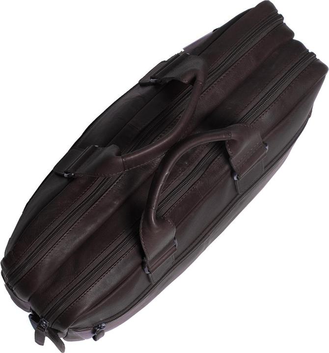Actual product image The Chesterfield Brand Wax Pull Up briefcase leather 40 cm laptop compartment (17.30")