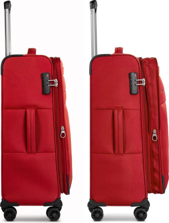 Immagine prodotto Worldpack Carrello Chicago a 4 ruote M 67 cm con piega ad espansione (65 l)