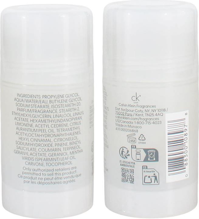 Produktbild Calvin Klein One (Stick, 75 g)