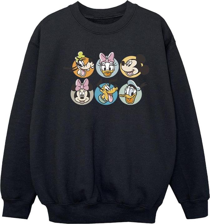 Produktbild Disney Mickey Mouse And Friends Faces Sweatshirt Mädchen (128)