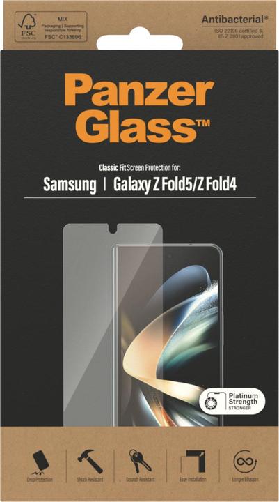 Produktbild PanzerGlass Screen Protector (1 Stück, Samsung Galaxy Z Fold4, Samsung Galaxy Z Fold5)