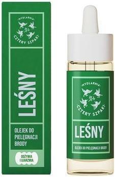 Actual product image Mydlarnia Cztery Szpaki Olejek leśny do brody 30ml (30 ml)