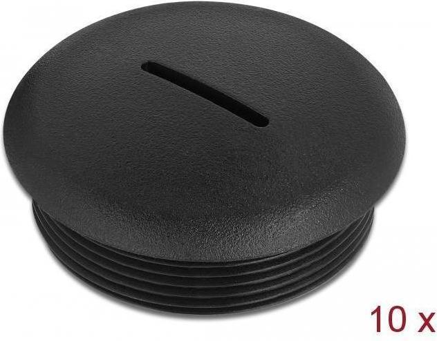 Actual product image Delock Sealing Plug - Black (Pack