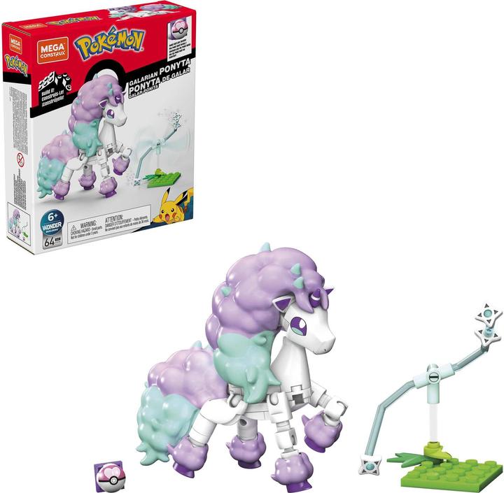 Produktbild Mattel Mega Construx Pokemon - Kraftpaket Ponyta
