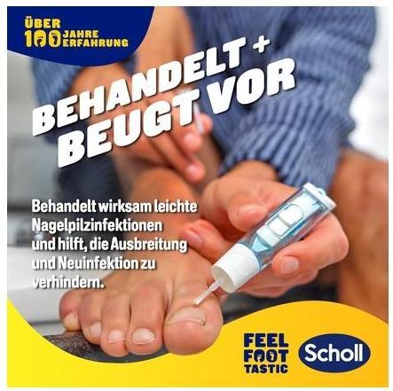 Produktbild Scholl 2in1 Nagelpilu Stift (3.80 ml)