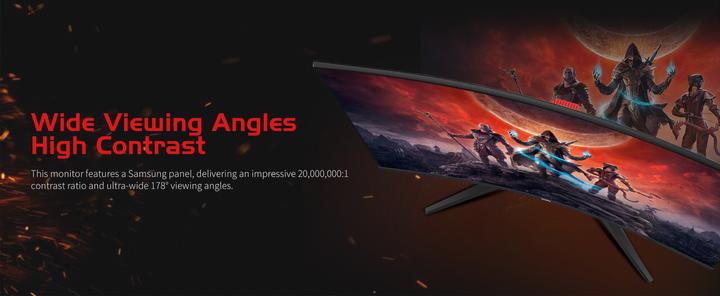 Image du produit Koorui GAMING G3221SC (2560 x 1440 pixels, 31.50")